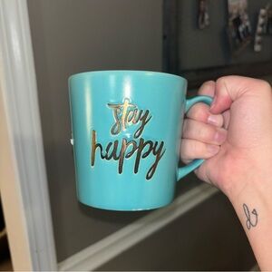 Clay Art Stay Happy Mug
